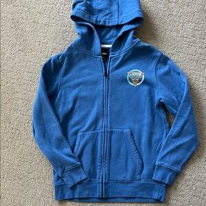 Vans Kids Blue Logo Hoodie